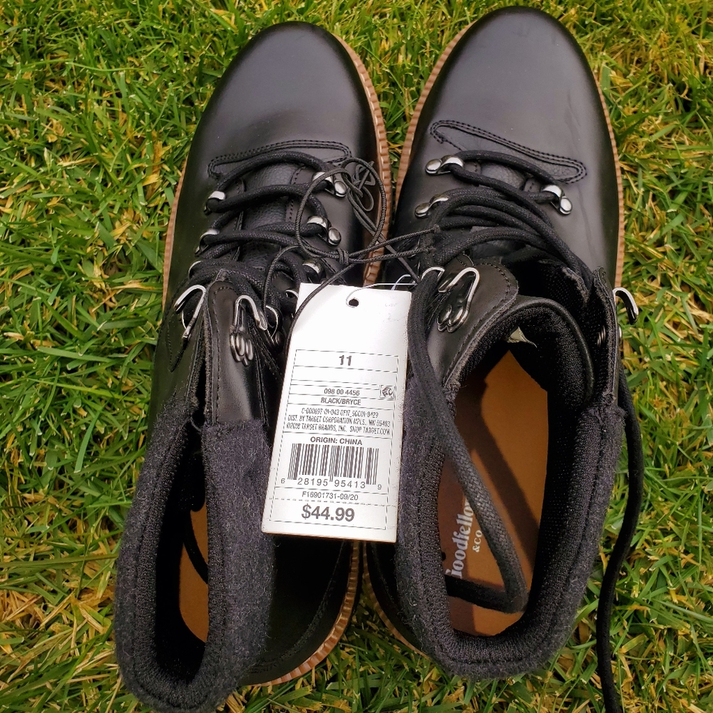 Men's Bryce Boots Black - Good fellow & co - shoes size Us size 11